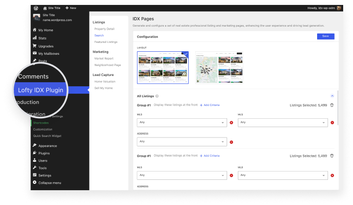 WordPress IDX Plugin